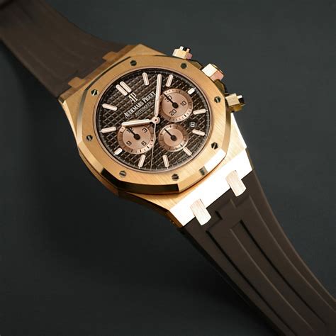 rubber strap for audemars piguet royal oak|audemars royal oak 44mm strap.